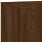 vidaXL TV-Wandschränke 2 Stk. Braun Eichen-Optik 60x30x41 cm vidaXL TV-Wandschränke 2 Stk. Braun Eichen-Optik 60x30x41 cm