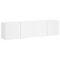 vidaXL TV-Wandschränke 2 Stk. Weiß 80x30x41 cm vidaXL TV-Wandschränke 2 Stk. Weiß 80x30x41 cm