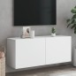 vidaXL TV-Wandschrank Weiß 100x30x41 cm vidaXL TV-Wandschrank Weiß 100x30x41 cm