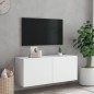 vidaXL TV-Wandschrank Weiß 100x30x41 cm vidaXL TV-Wandschrank Weiß 100x30x41 cm