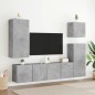 vidaXL TV-Wandschrank Betongrau 80x30x41 cm vidaXL TV-Wandschrank Betongrau 80x30x41 cm