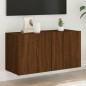 vidaXL TV-Wandschrank Braun Eichen-Optik 80x30x41 cm vidaXL TV-Wandschrank Braun Eichen-Optik 80x30x41 cm