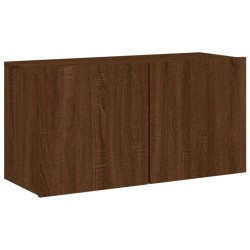 vidaXL TV-Wandschrank Braun Eichen-Optik 80x30x41 cm