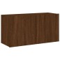 vidaXL TV-Wandschrank Braun Eichen-Optik 80x30x41 cm vidaXL TV-Wandschrank Braun Eichen-Optik 80x30x41 cm