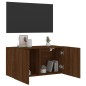 vidaXL TV-Wandschrank Braun Eichen-Optik 80x30x41 cm vidaXL TV-Wandschrank Braun Eichen-Optik 80x30x41 cm