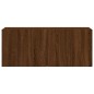 vidaXL TV-Wandschrank Braun Eichen-Optik 100x30x41 cm vidaXL TV-Wandschrank Braun Eichen-Optik 100x30x41 cm