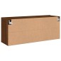 vidaXL TV-Wandschrank Braun Eichen-Optik 100x30x41 cm vidaXL TV-Wandschrank Braun Eichen-Optik 100x30x41 cm
