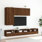 vidaXL TV-Wandschrank Braun Eichen-Optik 100x30x41 cm vidaXL TV-Wandschrank Braun Eichen-Optik 100x30x41 cm