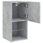 vidaXL TV-Schrank mit LED-Leuchten Betongrau 30,5x30x60 cm vidaXL TV-Schrank mit LED-Leuchten Betongrau 30,5x30x60 cm