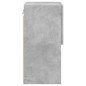 vidaXL TV-Schrank mit LED-Leuchten Betongrau 30,5x30x60 cm vidaXL TV-Schrank mit LED-Leuchten Betongrau 30,5x30x60 cm