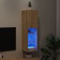 vidaXL TV-Schrank mit LED-Leuchten Sonoma-Eiche 30,5x30x102 cm vidaXL TV-Schrank mit LED-Leuchten Sonoma-Eiche 30,5x30x102 cm
