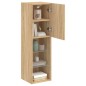 vidaXL TV-Schrank mit LED-Leuchten Sonoma-Eiche 30,5x30x102 cm vidaXL TV-Schrank mit LED-Leuchten Sonoma-Eiche 30,5x30x102 cm