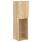 vidaXL TV-Schrank mit LED-Leuchten Sonoma-Eiche 30,5x30x102 cm vidaXL TV-Schrank mit LED-Leuchten Sonoma-Eiche 30,5x30x102 cm