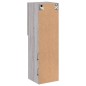 vidaXL TV-Schrank mit LED-Leuchten Grau Sonoma 30,5x30x102 cm vidaXL TV-Schrank mit LED-Leuchten Grau Sonoma 30,5x30x102 cm