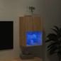 vidaXL TV-Schrank mit LED-Leuchten Sonoma-Eiche 40,5x30x60 cm vidaXL TV-Schrank mit LED-Leuchten Sonoma-Eiche 40,5x30x60 cm