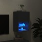 vidaXL TV-Schrank mit LED-Leuchten Schwarz 40,5x30x60 cm vidaXL TV-Schrank mit LED-Leuchten Schwarz 40,5x30x60 cm
