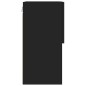 vidaXL TV-Schrank mit LED-Leuchten Schwarz 40,5x30x60 cm vidaXL TV-Schrank mit LED-Leuchten Schwarz 40,5x30x60 cm