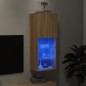 vidaXL TV-Schrank mit LED-Leuchten Sonoma-Eiche 40,5x30x102 cm vidaXL TV-Schrank mit LED-Leuchten Sonoma-Eiche 40,5x30x102 cm