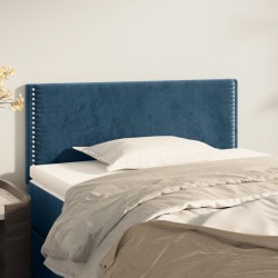 vidaXL Kopfteil Dunkelblau 90x5x78/88 cm Samt