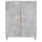 vidaXL Highboard Betongrau 69,5x34x180 cm Holzwerkstoff vidaXL Highboard Betongrau 69,5x34x180 cm Holzwerkstoff