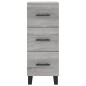 vidaXL Highboard Grau Sonoma 34,5x34x180 cm Holzwerkstoff vidaXL Highboard Grau Sonoma 34,5x34x180 cm Holzwerkstoff