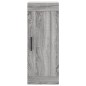 vidaXL Highboard Grau Sonoma 34,5x34x180 cm Holzwerkstoff vidaXL Highboard Grau Sonoma 34,5x34x180 cm Holzwerkstoff