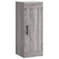 vidaXL Highboard Grau Sonoma 34,5x34x180 cm Holzwerkstoff vidaXL Highboard Grau Sonoma 34,5x34x180 cm Holzwerkstoff