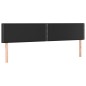vidaXL Boxspringbett mit Matratze Schwarz 200x200 cm Kunstleder vidaXL Boxspringbett mit Matratze Schwarz 200x200 cm Kunstleder