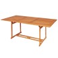 vidaXL 7-tlg. Garten-Essgruppe Massivholz Teak vidaXL 7-tlg. Garten-Essgruppe Massivholz Teak