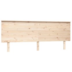 vidaXL Bett-Kopfteil 204x6x82,5 cm Massivholz Kiefer
