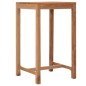 vidaXL Outdoor-Bartisch 60x60x105 Massivholz Teak vidaXL Outdoor-Bartisch 60x60x105 Massivholz Teak