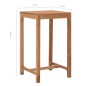 vidaXL Outdoor-Bartisch 60x60x105 Massivholz Teak vidaXL Outdoor-Bartisch 60x60x105 Massivholz Teak