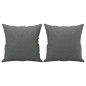 vidaXL 3-Sitzer-Sofa mit Zierkissen Dunkelgrau 180 cm Stoff vidaXL 3-Sitzer-Sofa mit Zierkissen Dunkelgrau 180 cm Stoff