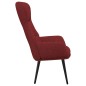 vidaXL Relaxsessel Weinrot Stoff vidaXL Relaxsessel Weinrot Stoff