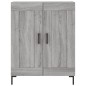 vidaXL Highboard Grau Sonoma 69,5x34x180 cm Holzwerkstoff vidaXL Highboard Grau Sonoma 69,5x34x180 cm Holzwerkstoff