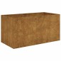 vidaXL Pflanzkübel 80x40x40 cm Cortenstahl vidaXL Pflanzkübel 80x40x40 cm Cortenstahl