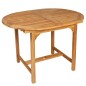 vidaXL 5-tlg. Garten-Essgruppe Massivholz Teak vidaXL 5-tlg. Garten-Essgruppe Massivholz Teak