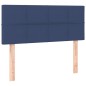 vidaXL Boxspringbett mit Matratze Blau 80x200 cm Stoff vidaXL Boxspringbett mit Matratze Blau 80x200 cm Stoff