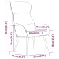 vidaXL Relaxsessel Senfgelb Stoff vidaXL Relaxsessel Senfgelb Stoff