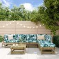 vidaXL 7-tlg. Garten-Lounge-Set Kiefernholz Imprägniert vidaXL 7-tlg. Garten-Lounge-Set Kiefernholz Imprägniert