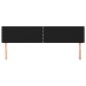 vidaXL Kopfteile 2 Stk. Schwarz 80x5x78/88 cm Stoff vidaXL Kopfteile 2 Stk. Schwarz 80x5x78/88 cm Stoff