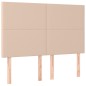 vidaXL Boxspringbett Matratze Cappuccino-Braun 140x190cm Kunstleder vidaXL Boxspringbett Matratze Cappuccino-Braun 140x190cm Kunstleder