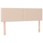 vidaXL Boxspringbett mit Matratze & LED Cappuccino-Braun 140x190cm vidaXL Boxspringbett mit Matratze & LED Cappuccino-Braun 140x190cm