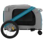 vidaXL Fahrradanhänger Hunde Blau und Grau Oxford-Gewebe und Eisen vidaXL Fahrradanhänger Hunde Blau und Grau Oxford-Gewebe und Eisen