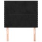 vidaXL Kopfteile 2 Stk. Schwarz 80x5x78/88 cm Samt vidaXL Kopfteile 2 Stk. Schwarz 80x5x78/88 cm Samt