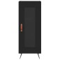 vidaXL Highboard Schwarz 34,5x34x180 cm Holzwerkstoff vidaXL Highboard Schwarz 34,5x34x180 cm Holzwerkstoff