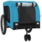vidaXL Fahrradanhänger Hunde Blau und Schwarz Oxford-Gewebe & Eisen vidaXL Fahrradanhänger Hunde Blau und Schwarz Oxford-Gewebe & Eisen