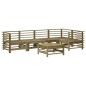 vidaXL 6-tlg. Garten-Lounge-Set Imprägniertes Kiefernholz vidaXL 6-tlg. Garten-Lounge-Set Imprägniertes Kiefernholz
