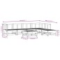 vidaXL 7-tlg. Garten-Lounge-Set Grau Massivholz Kiefer vidaXL 7-tlg. Garten-Lounge-Set Grau Massivholz Kiefer