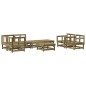 vidaXL 8-tlg. Garten-Lounge-Set Kiefernholz Imprägniert vidaXL 8-tlg. Garten-Lounge-Set Kiefernholz Imprägniert